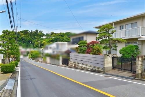 前面道路含む現地－１