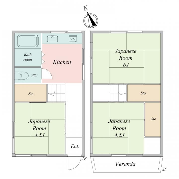 現況建物間取り図