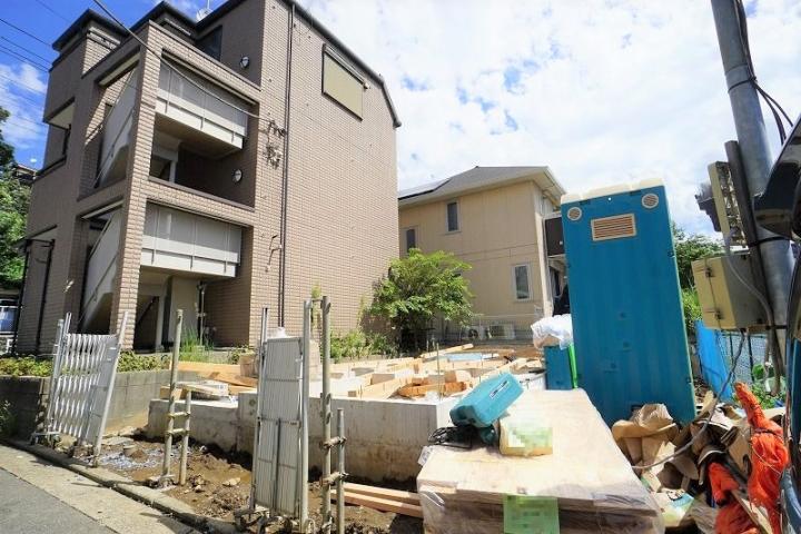 建築中の様子　2024年9月時点