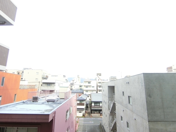 バルコニーからの眺望（眺望に関しては永続的に保証されるものではありません。）