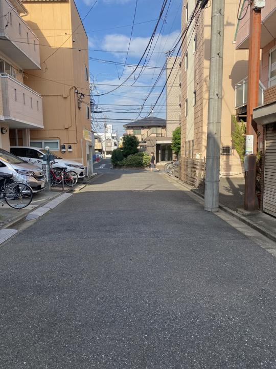 前面道路