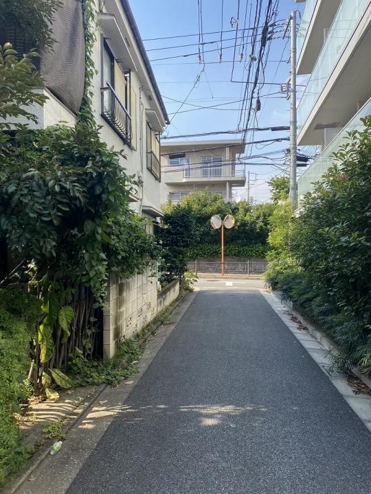 東側道路部分