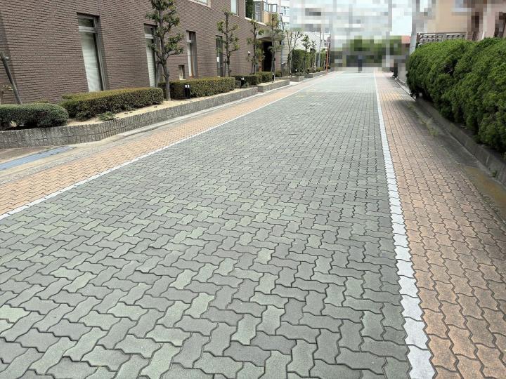 前面道路・外観