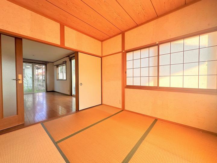 4.5帖の和室です。