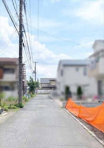 現地前道路