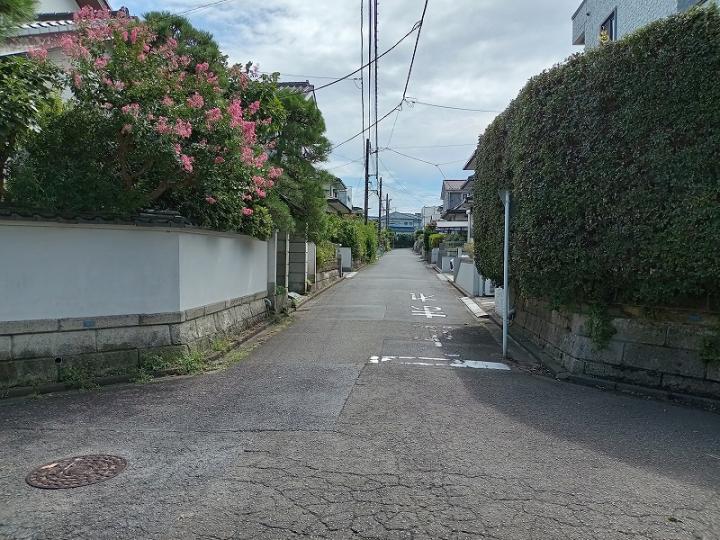 前面道路含む外観