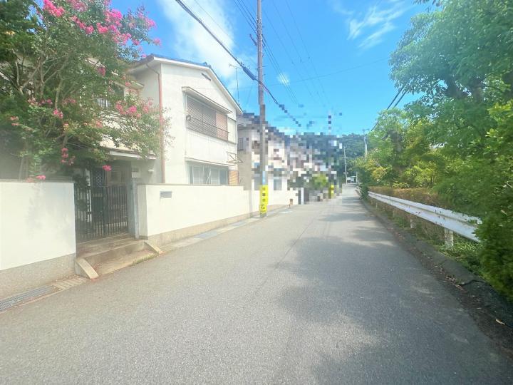 前面道路写真です。