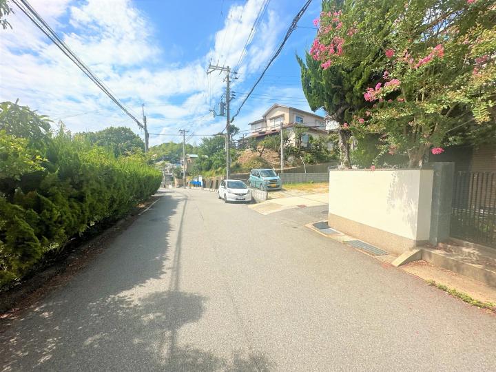 前面道路写真です。