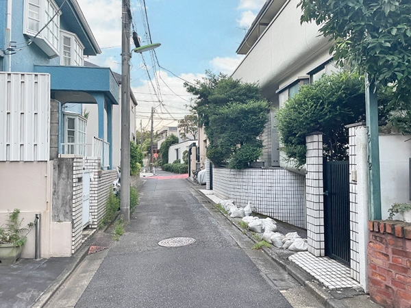 前面道路