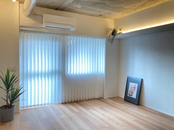 リビングにはエアコン1台付き