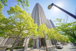 晴海アイランドトリトンスクエアビュータワーの外観
