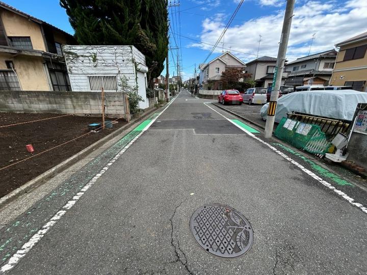 前面道路公道幅員約5.9mです。