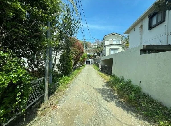 前面道路