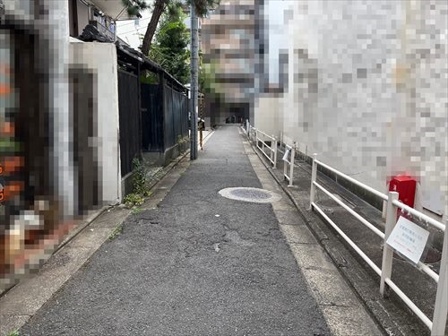前面道路