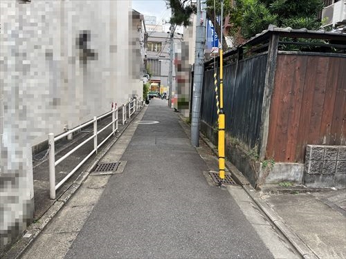 前面道路