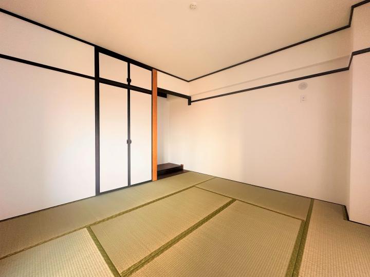 和室約8帖です。