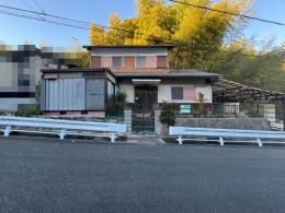 長岡京市こがねが丘土地の外観