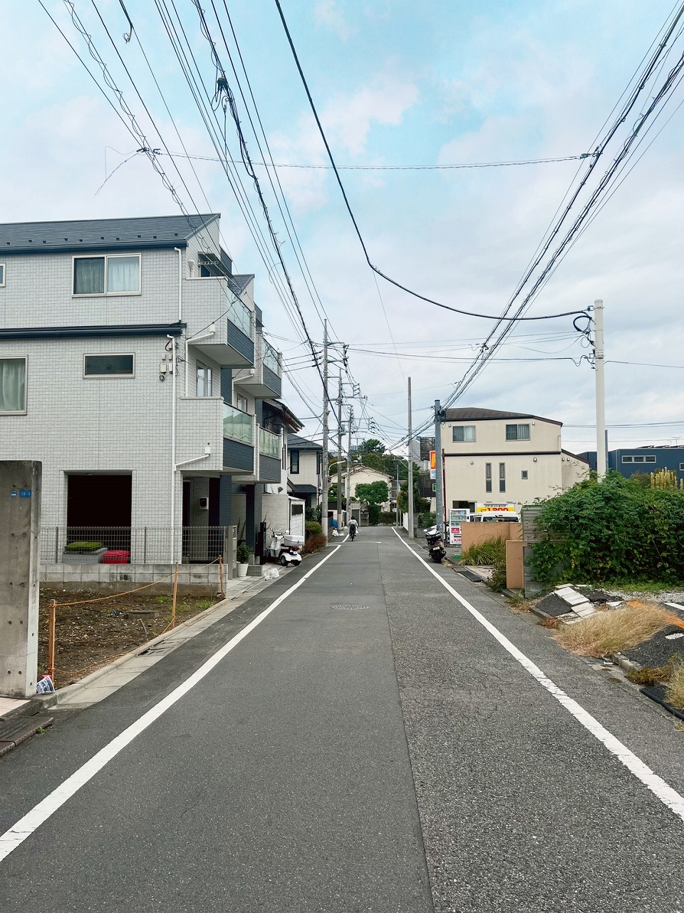 前面道路