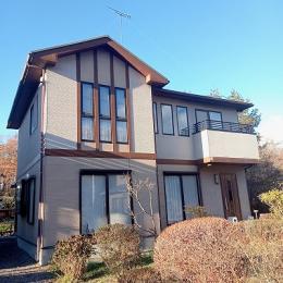 栃木県那須塩原市東原　住友林業施工の家の外観