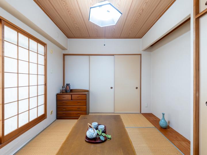約6畳の和室です。