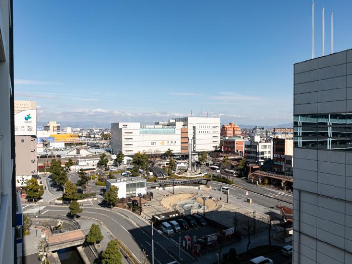 バルコニーからの景色