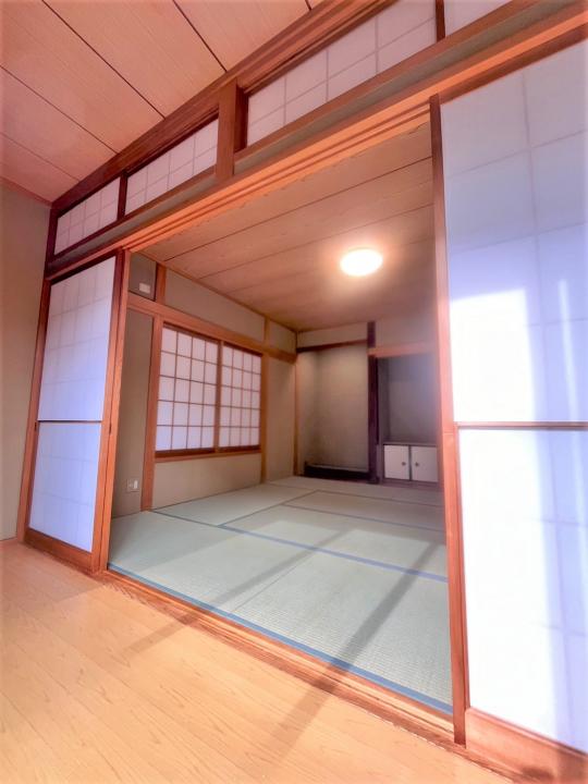【和室】１階和室約８帖　