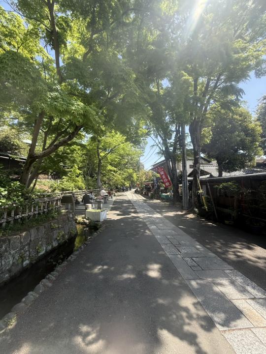 散歩コースにも適した「深大寺」約2.0km(徒歩25分)