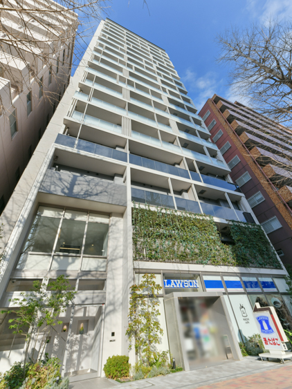 1階部分にはローソン西五反田店がございます。