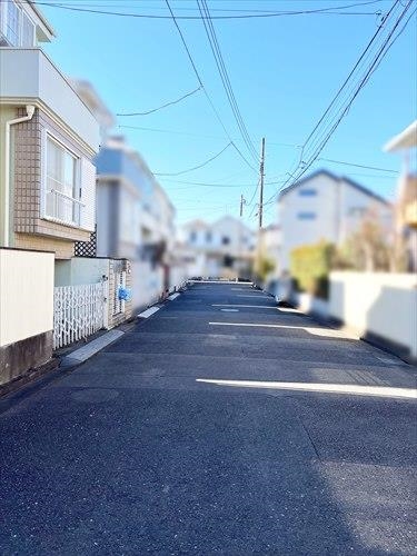 前面道路（２０２５年１月撮影）