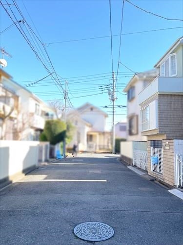 前面道路（２０２５年１月撮影）