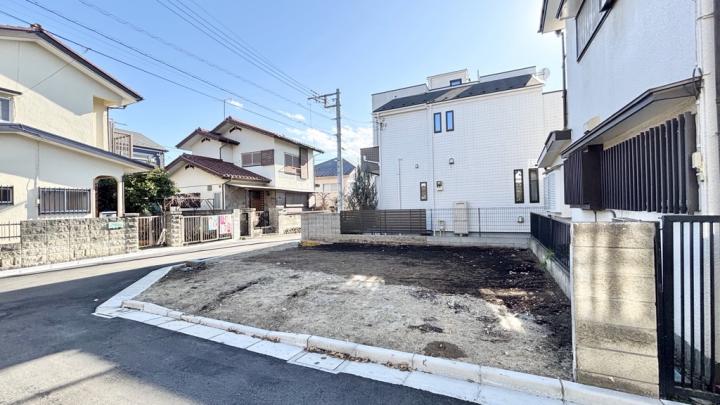 現況：更地　確定測量済現況：更地　確定測量済