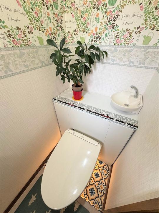 トイレ手洗い付き