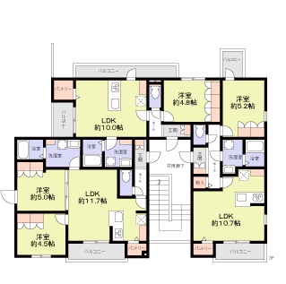 ※プランは一例です。※建物価格の他に、別途外構工事、建築確認費用等が発生致します。