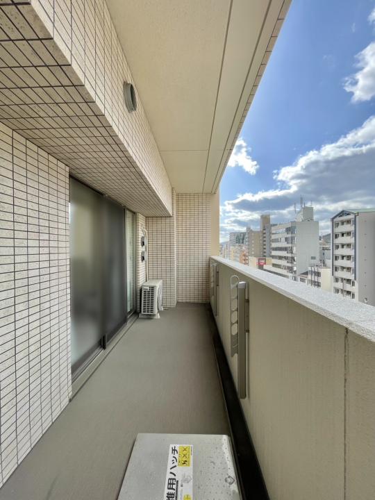■約12.12平米のバルコニー