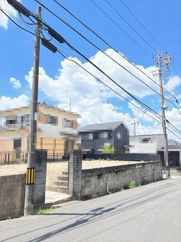 南側前面道路（２０２５年１月撮影）