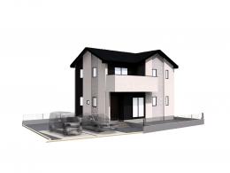 福岡市南区花畑３丁目新築戸建の外観