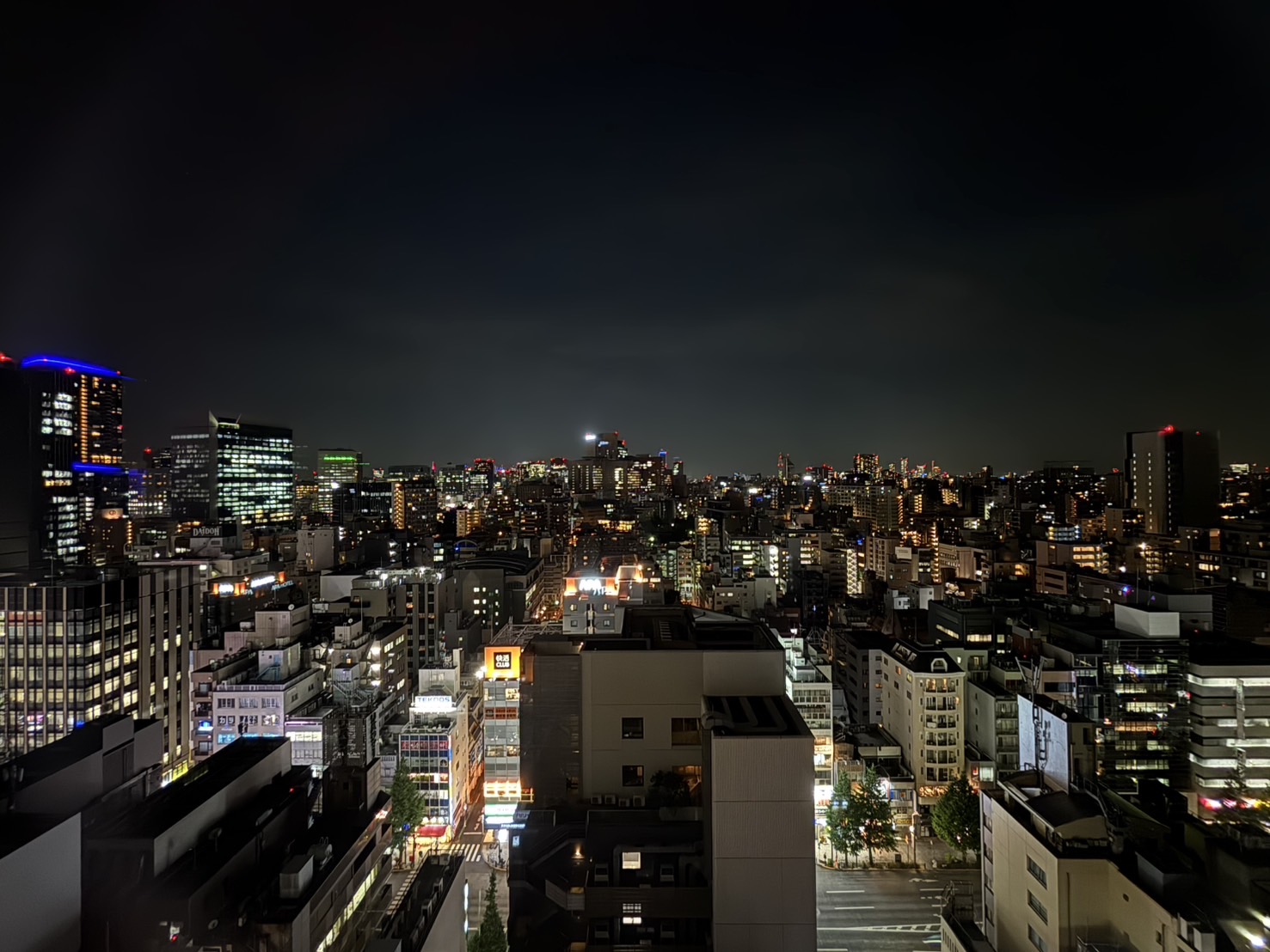 リビングからの夜景