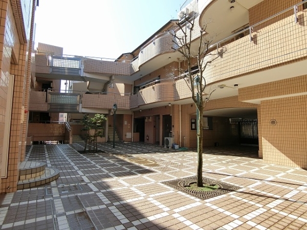 敷地内中庭