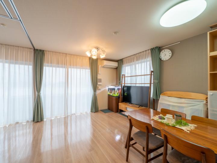 角部屋の為、2面採光です。