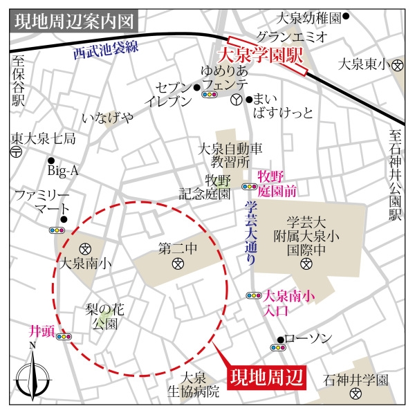 現地案内図