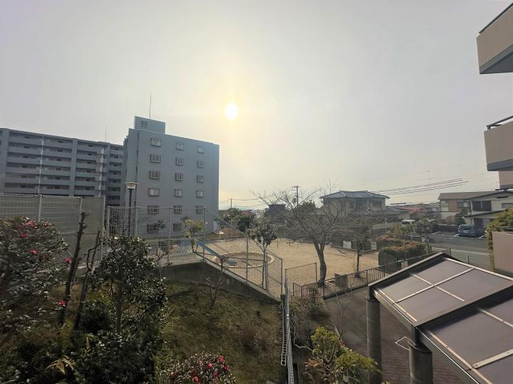 ■バルコニーからの眺望です。