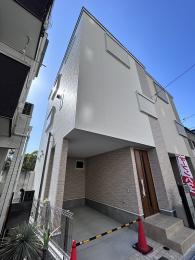 神戸市東灘区青木３丁目新築戸建（２号地）の外観