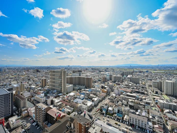 バルコニーからの眺望です（2025年4月4日撮影）