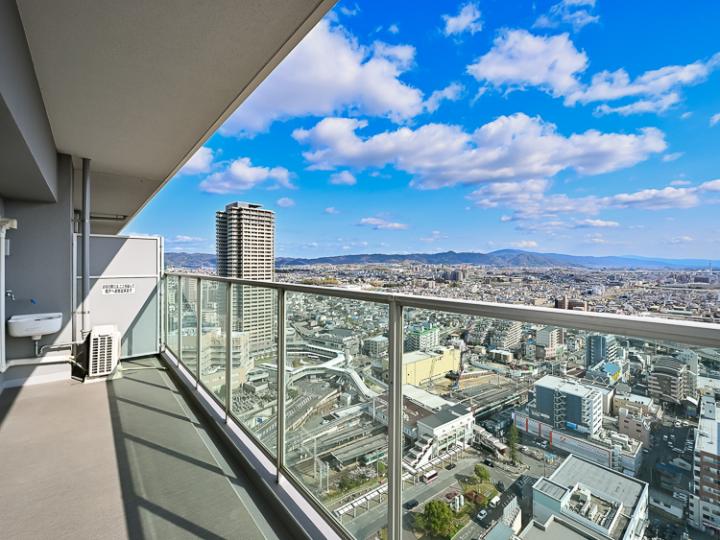 バルコニーからの眺望です（2025年4月4日撮影）