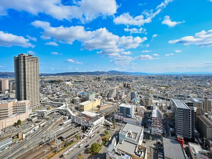 バルコニーからの眺望です（2025年4月4日撮影）
