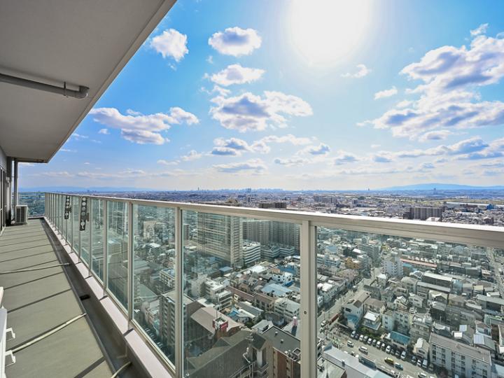 バルコニーからの眺望です（2025年4月4日撮影）