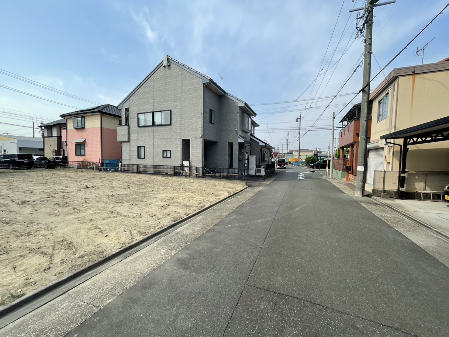 前面道路