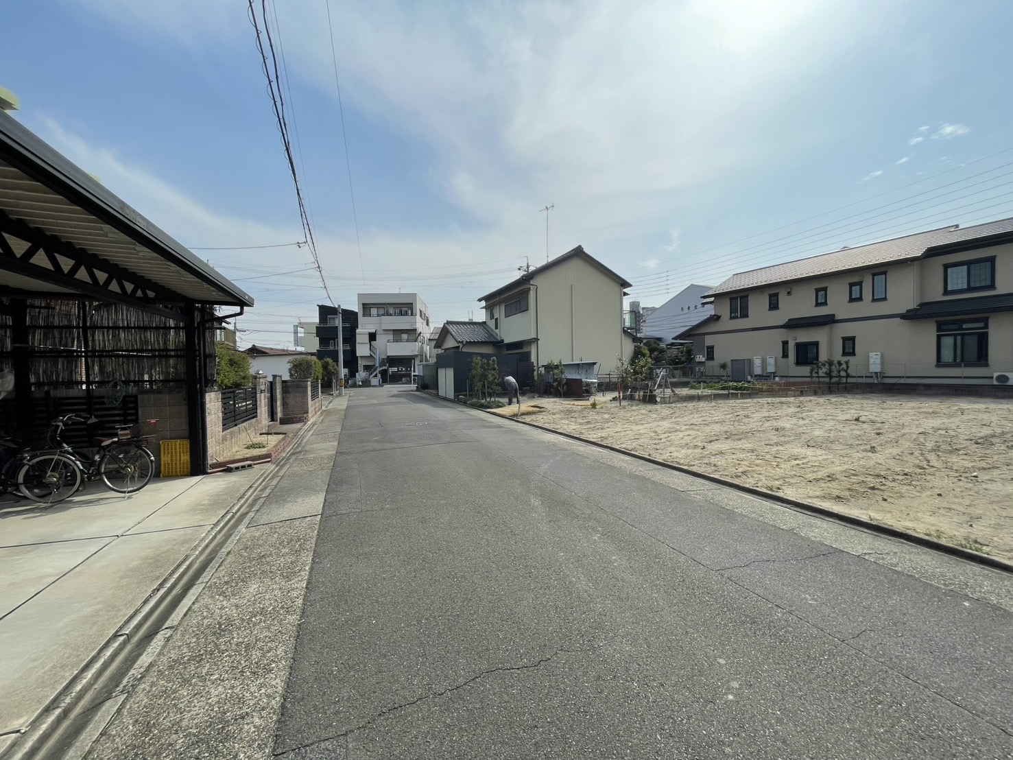 前面道路