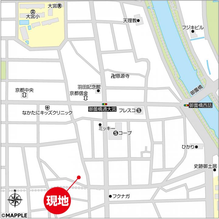 現地案内図