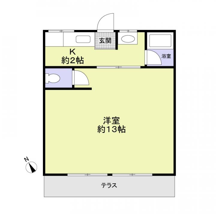 ※１号室のみ１Ｒ
